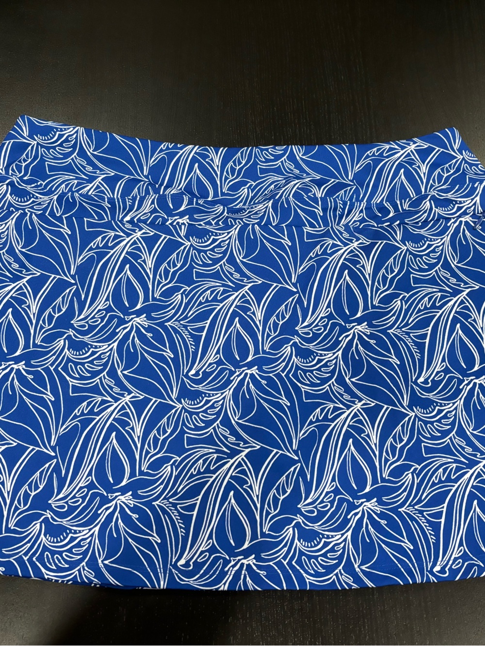Tommy Bahama Active Golf Tennis Skort Skirt Tropical Print Blue White Womens XL - Picture 6 of 15